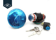 Durable Other Motorcycle Parts Round Aluminum Key Switch Tank Cover Lock Kits