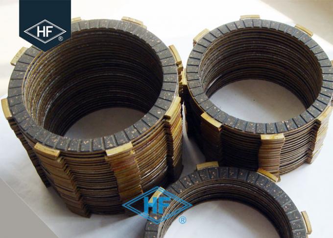 50Nm Torque Disk Clutch Set Rubber Material 3.08mm Thickness Black Color CFD 0
