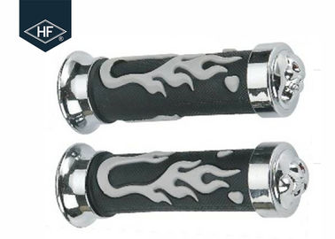 Black Silver Harley Motorcycle Modified Parts Handle 25mm Right Hand Grips