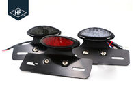 Smoke / Red / Red Lens Led Indicator Lights For Motorcycles Metal Material