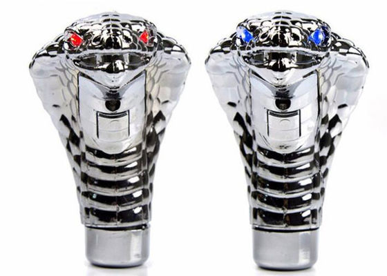 Silver Car Modified Parts Snake Head LED Gear Shift Knob