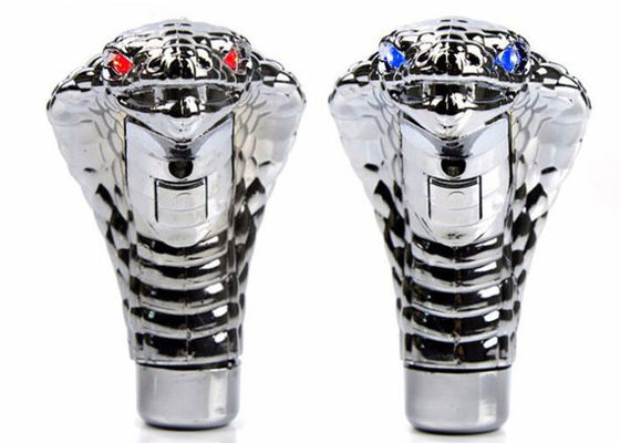 Silver Car Modified Parts Snake Head LED Gear Shift Knob