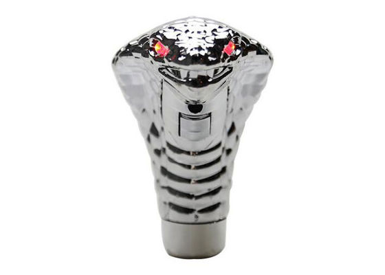 Silver Car Modified Parts Snake Head LED Gear Shift Knob