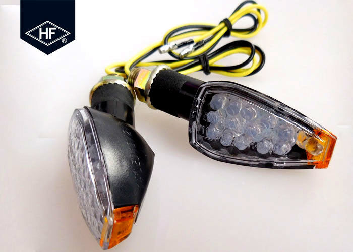 Waterproof Aftermarket Motorcycle Lights ABS Material For Winker / Blinker