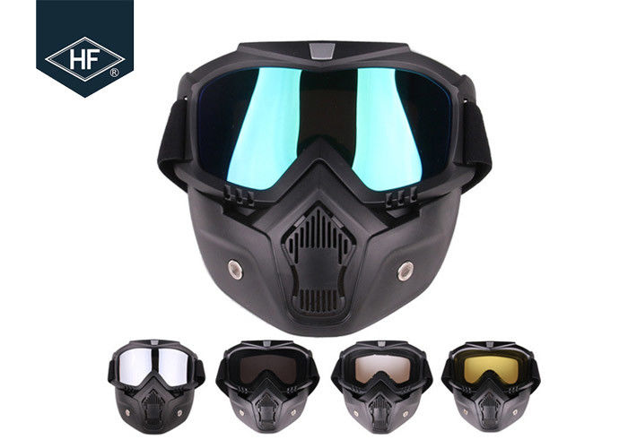 Custom Aftermarket Motorcycle Accessories TPU PC Riding Goggles Mask For Man
