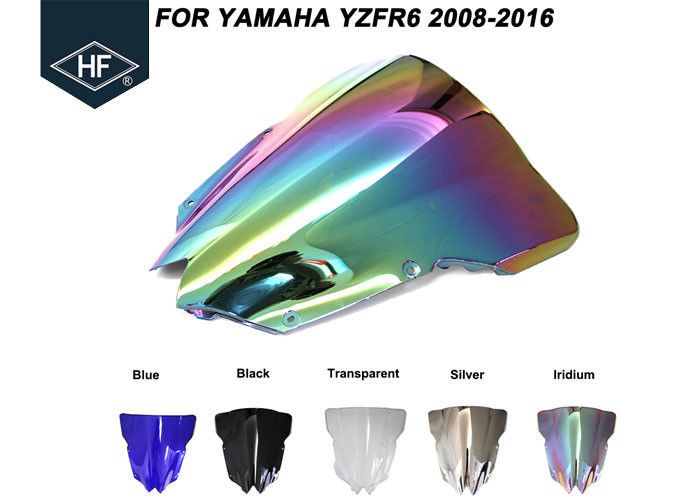 Aftermarket Motorcycle Parts Windscreen Wind Deflector , Windscreen Motorcycle Auto Parts For Yamaha
