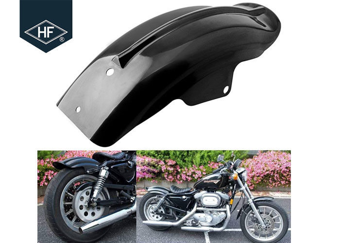 Harley Racing Motorcycle Part Black ABS Plastic Fender Mudguard XL883 XL1200