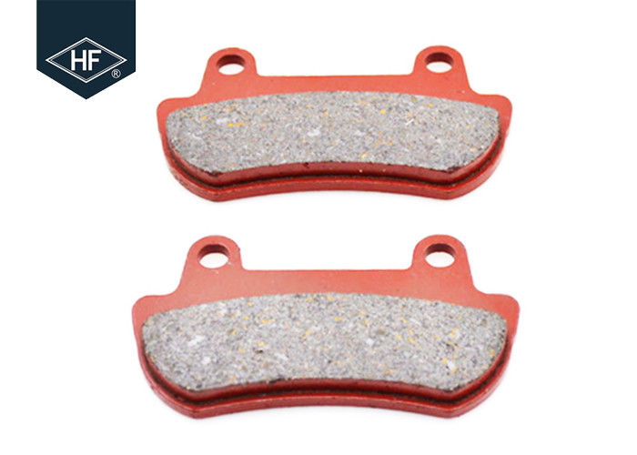 Red Color Non Asbestos Brake Disc Honda Brake Pads 30000 - 50000km Lifespan
