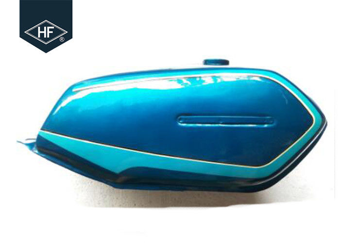 Colorful 9L Motorcycle Tank Other Motorcycle Parts Iron With Painting For SUZUKI AX100