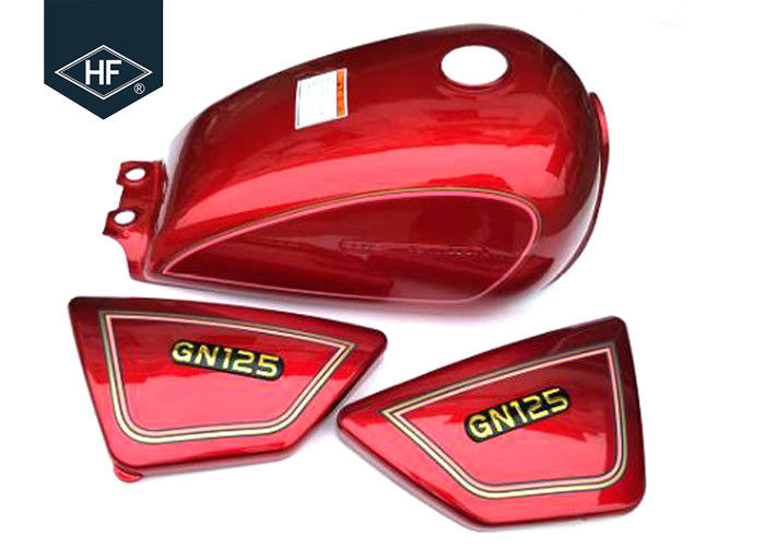Standard Size GN125 Other Motorcycle Parts Custom Color Iron 9L Motorcycle Fuel Tank
