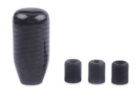 Black Carbon Fiber Modified Gear Knob Standard Automatic Gear Knob